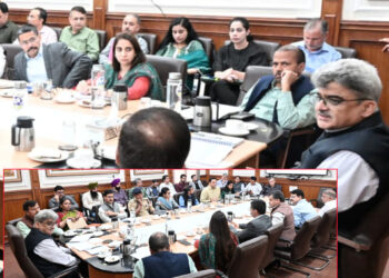 Chief Secy reviews BISAG-N supported e-Governance initiatives in J&K