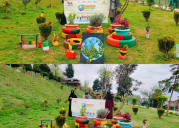 MC Bandipora unveils ‘Waste to Wonder’ Park at Nishat Park