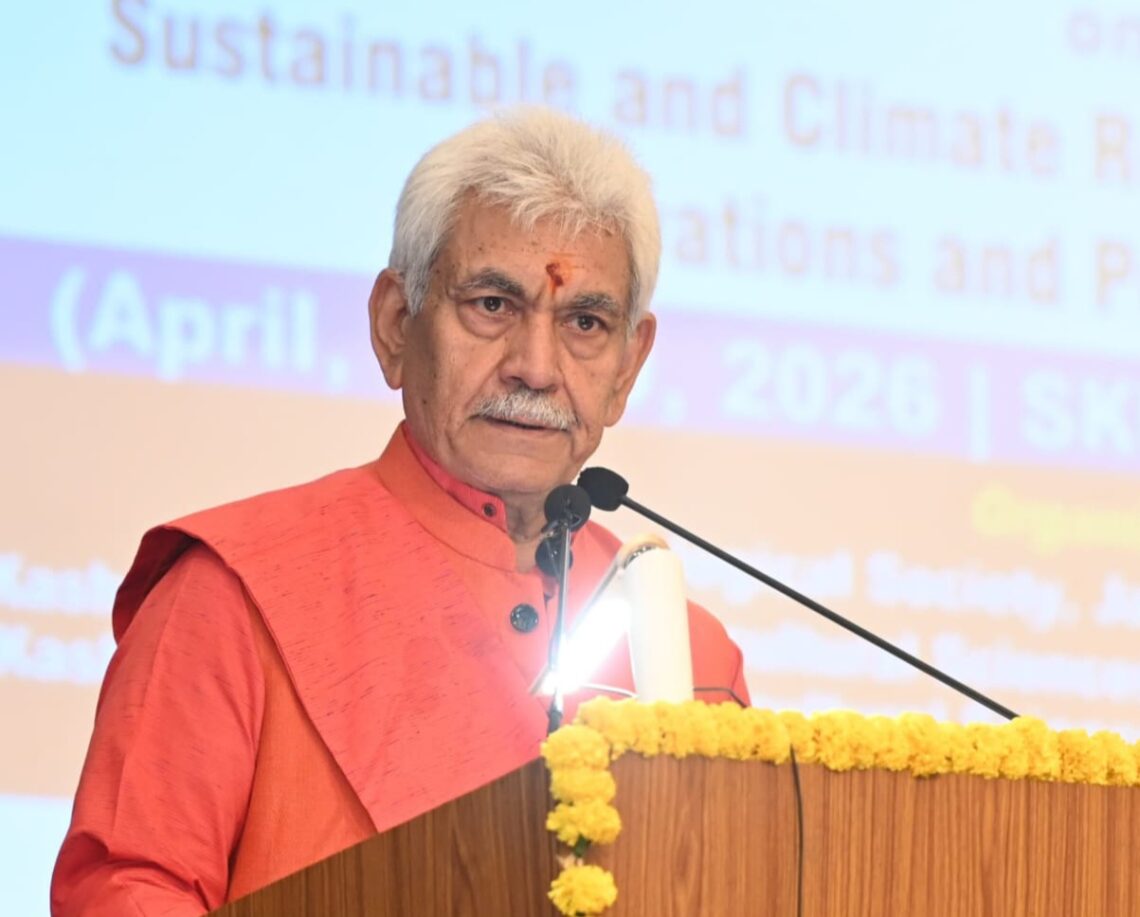 Lieutenant Governor Attends National Summit on Sustainable & Climate Resilient Agroecosystems: Innovations and Policy Framework at SKUAST Jammu