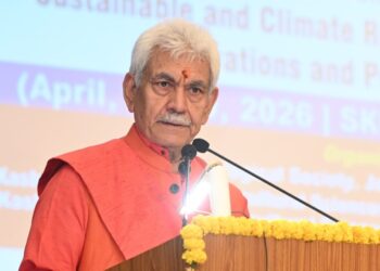 Lieutenant Governor Attends National Summit on Sustainable & Climate Resilient Agroecosystems: Innovations and Policy Framework at SKUAST Jammu