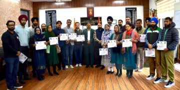 Poonch secures top Rank in Nationwide Vande Mataram Campaign
