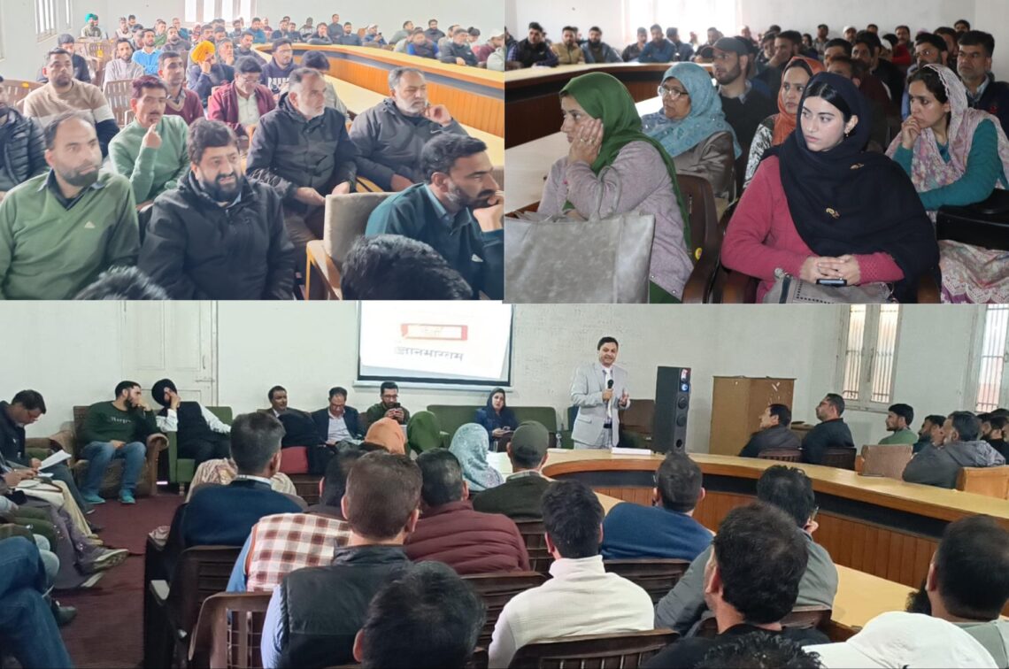 Pulwama Admin continues training sessions on implementation of Mission Gyan Bharatam