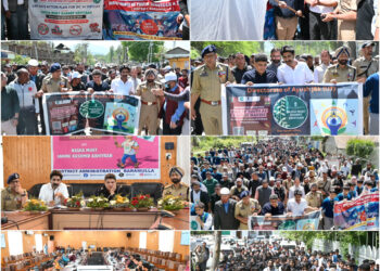 Sarmad Hafeez Flags off Mega Padyatra at Baramulla Under 100-Day Nasha Mukht J&K Campaign