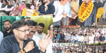 Satish Sharma holds public outreach meeting at Khour, reviews development projects