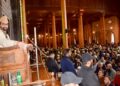 Mirwaiz Flags “Larger Reality” in J&K While Addressing Friday Congregation at Jama Masjid