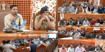 DC Shopian reviews arrangements for Mega Padyatra scheduled on May 23 in district DC Shopian reviews arrangements for Mega Padyatra scheduled on May 23 in district