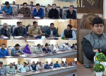 DC Ganderbal chairs review meeting on 100-Day Nasha Mukt Campaign; pushes for strong Enforcement & Community Action