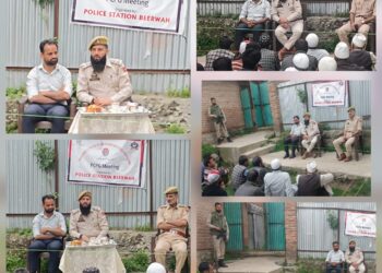 Social Activist & Youth Leader Muzamil Mehmood Participates in PCPG Meeting at Manchhama Under Nasha Mukht J&K Abhiyan