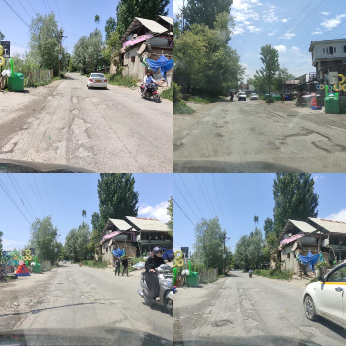Nagbal–Beehama Road in Shambles, Ganderbal Residents Seek Immediate Repairs