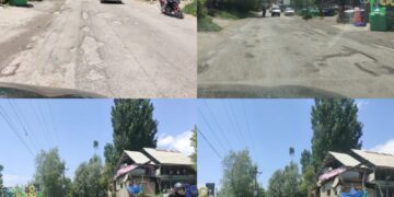 Nagbal–Beehama Road in Shambles, Ganderbal Residents Seek Immediate Repairs