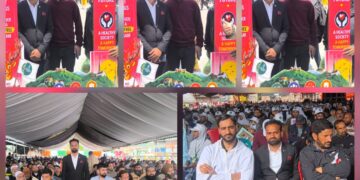Social Activist Muzamil Mehmood Participated in Mega Padyatra at Budgam Under Nasha Mukht J&K Abhiyan