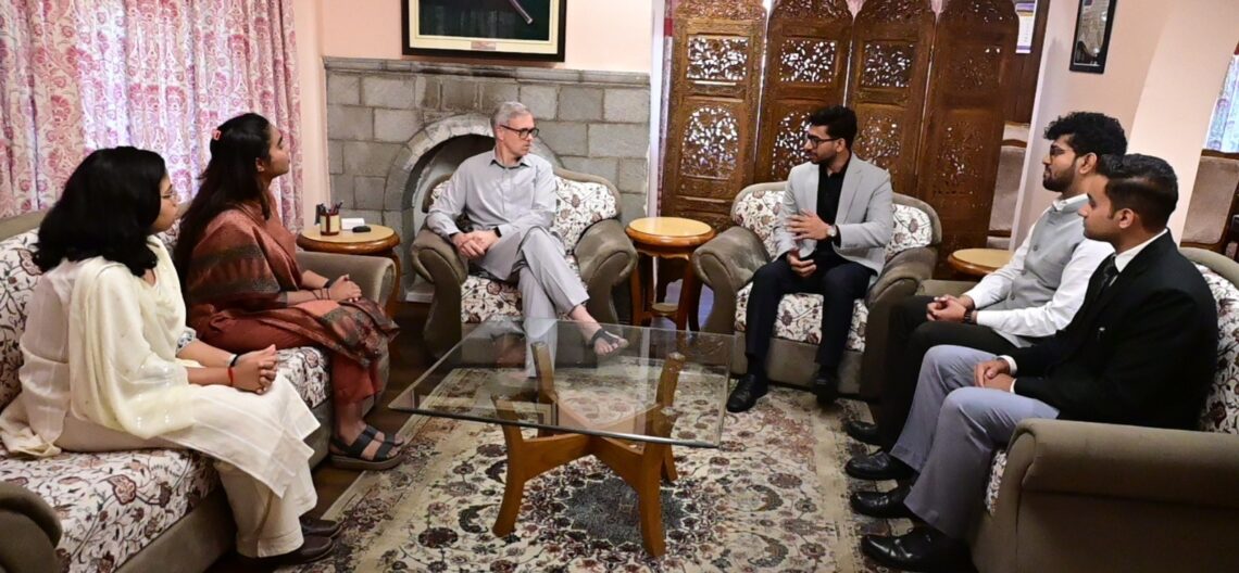 IAS probationers of AGMUT Cadre call on CM Omar Abdullah