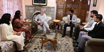 IAS probationers of AGMUT Cadre call on CM Omar Abdullah