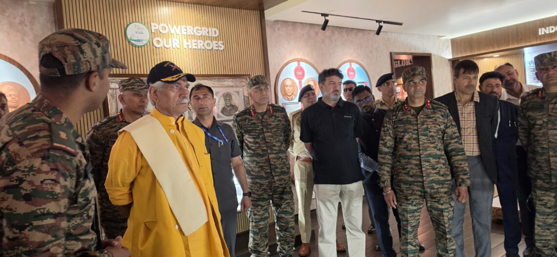 Lieutenant Governor inaugurates ‘Shaurya Gatha’ Complex at SM Hill in Tangdhar, Kupwara