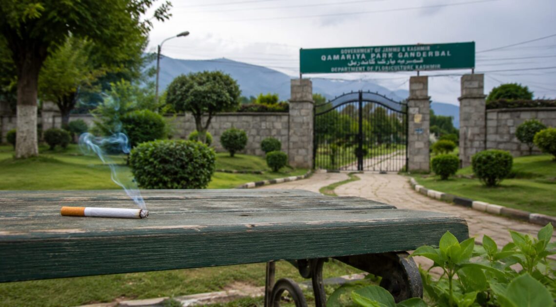 Civil Society Raises Alarm Over Students Smoking at Qamria Park During School Time
