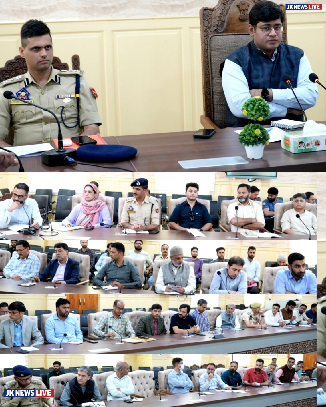 DC Ganderbal reviews arrangements for Kheer Bhawani Mela 2026