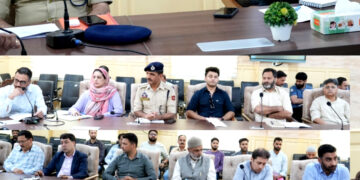 DC Ganderbal reviews arrangements for Kheer Bhawani Mela 2026