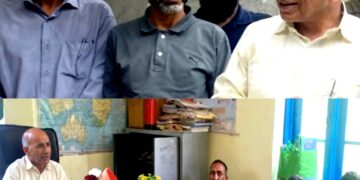 DG Libraries & Research visits border villages of Trikanjan and Chotali