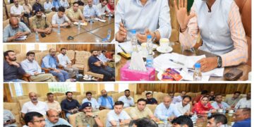 Div Com Kashmir reviews Preparations for International Yoga Day Celebrations